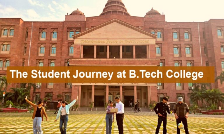 Student Journey at B.Tech College in Delhi NCRThe Student Journey at B ...
