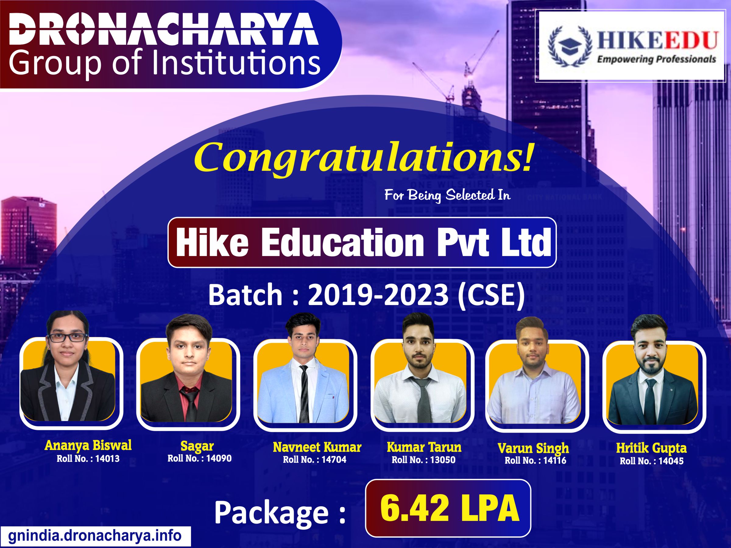 Congratulation-hike-edu