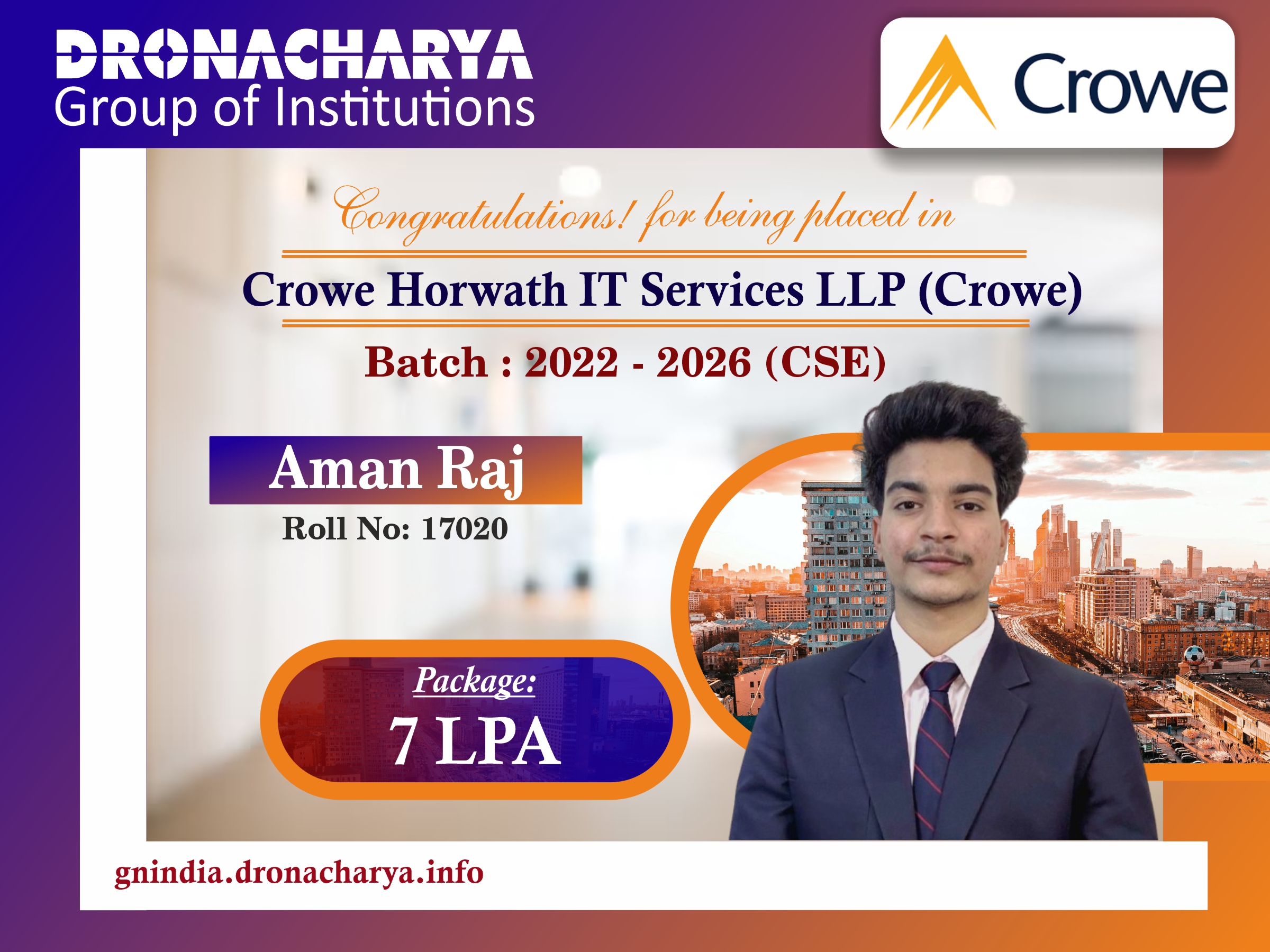 Crowe Horwath IT Services LLP (Crowe)