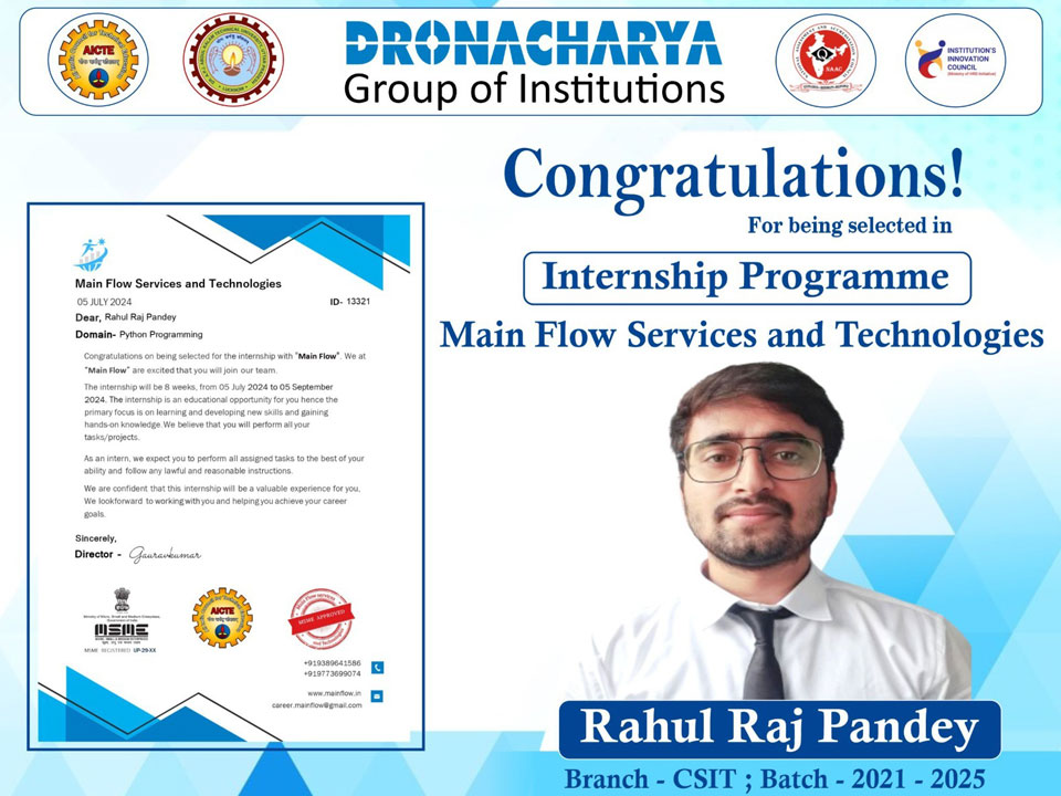 Summer Internship