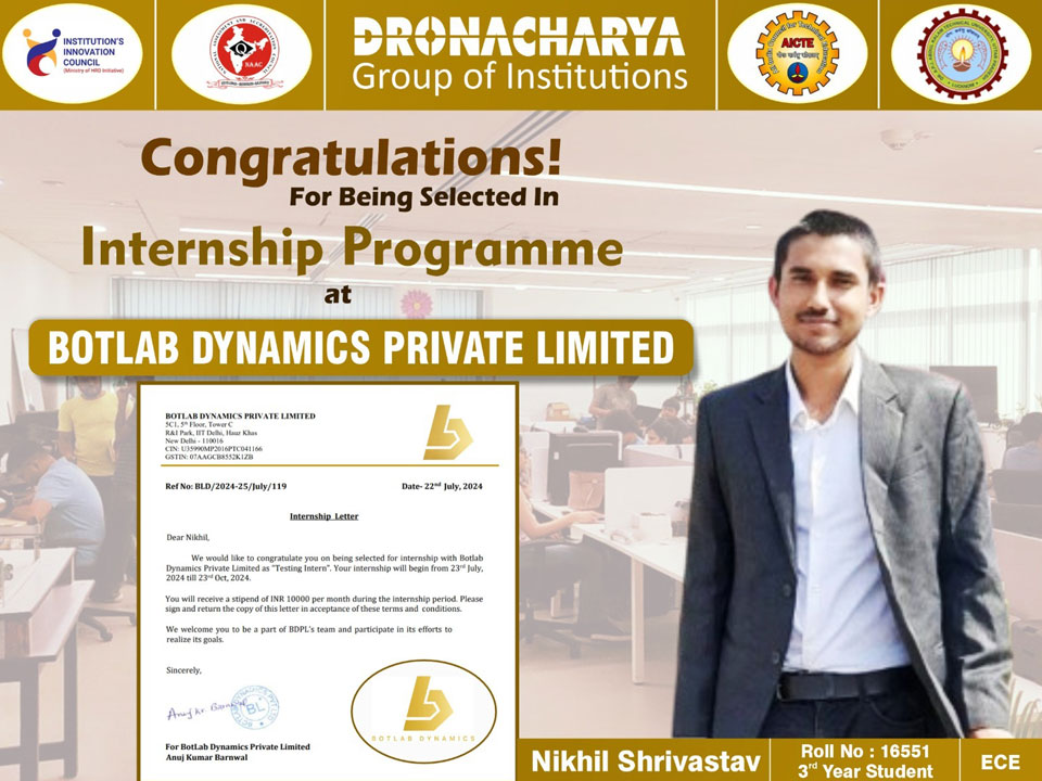 Summer Internship
