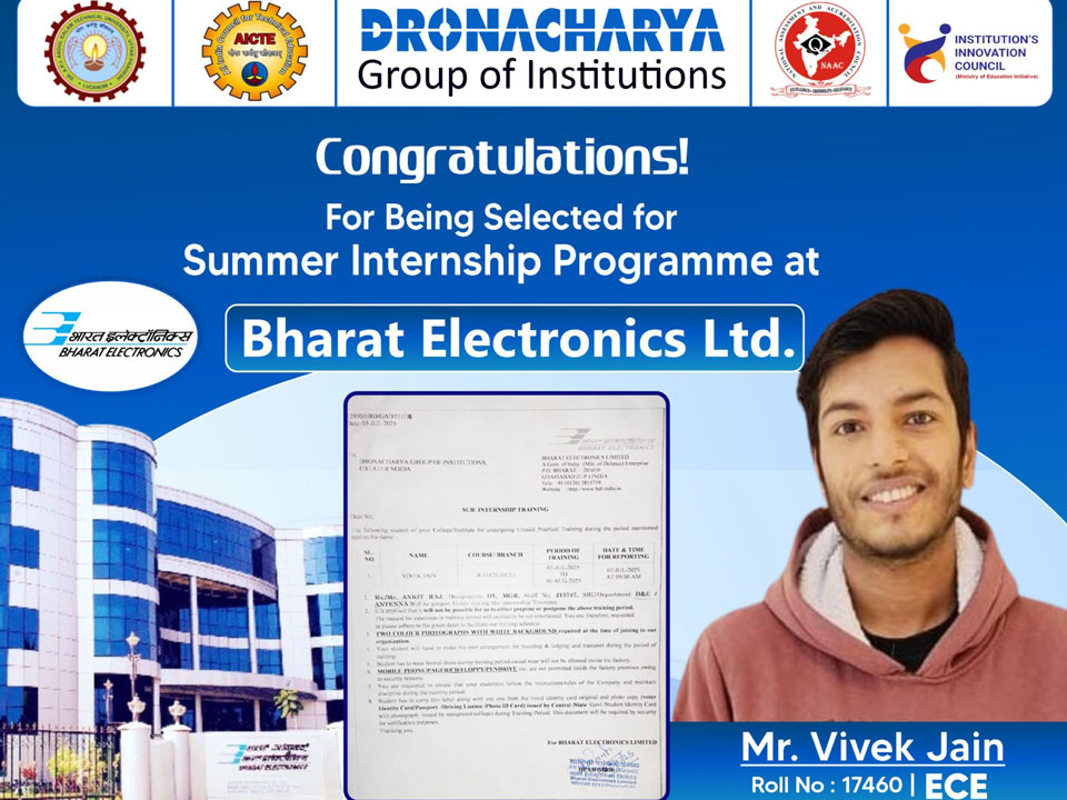Summer Internship